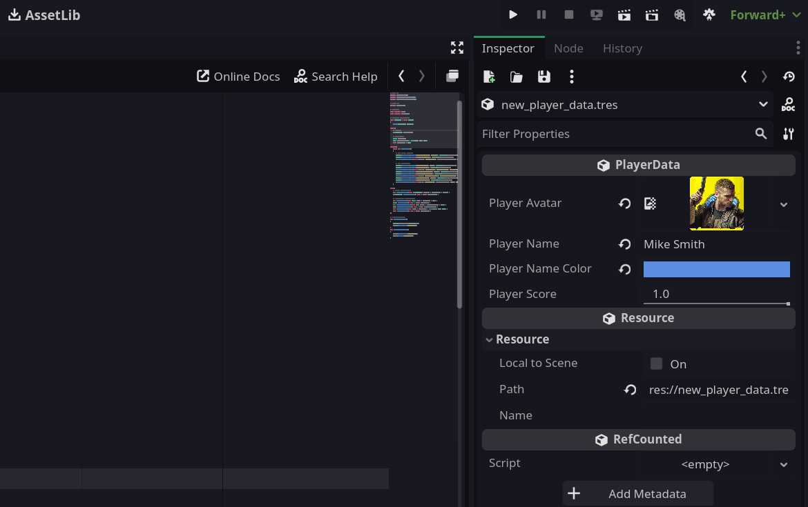 Screenshot_PlayerDataExampleResult